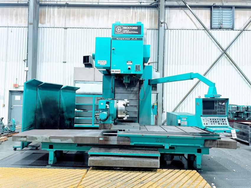 Giddings and Lewis 25VS E CNC Vertical Machining Center