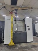 JIB CRANE 12' WITH ELECTRIC CHAIN HOIST