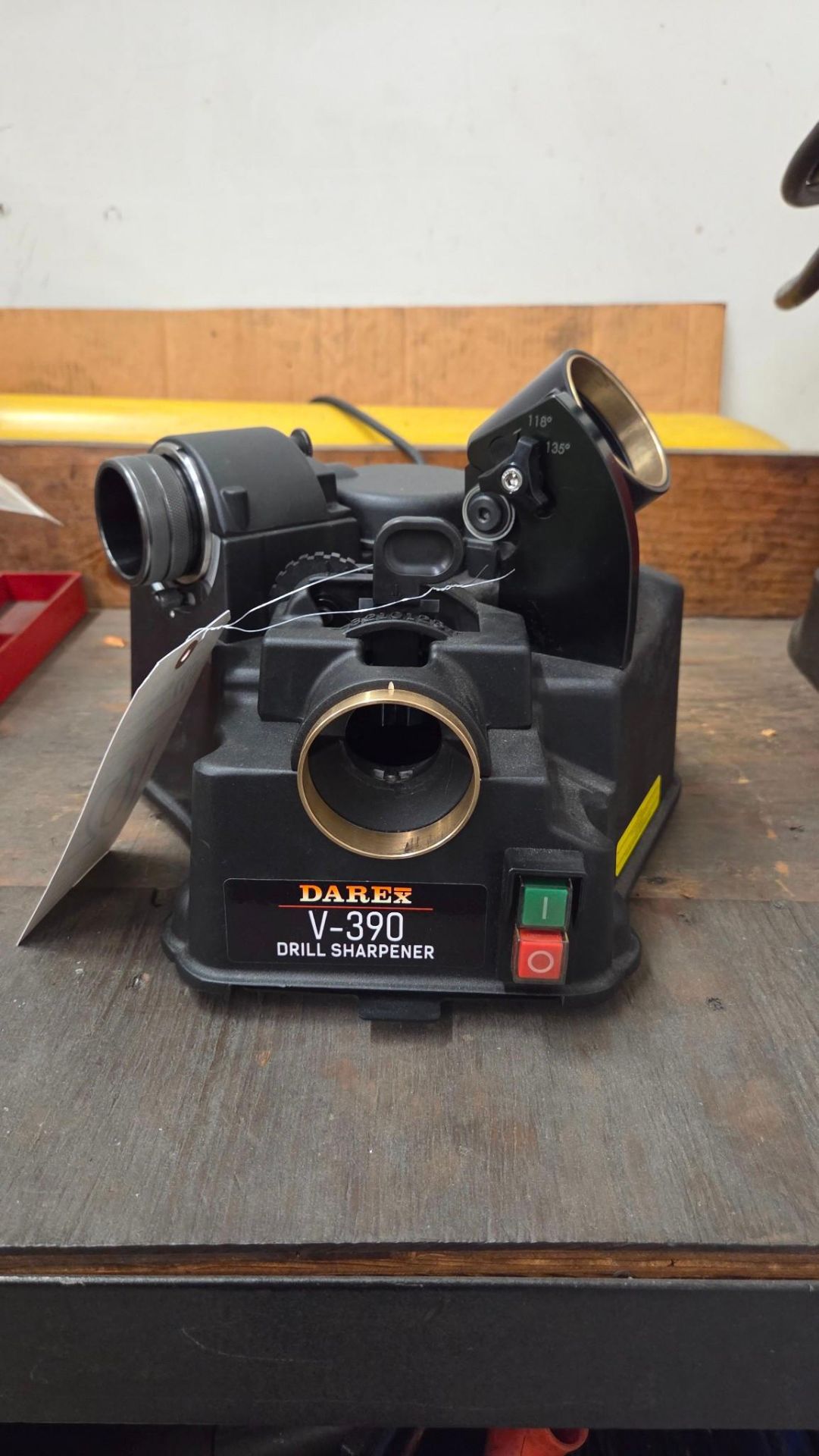 2023 DAREX V-390 DRILL SHARPENER S/N: 39005153 A SPECIFICATIONS: POWER ...