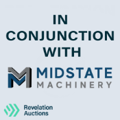 SALE IS IN CONJUCTION WITH MIDSTATE MACHINERY