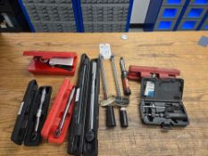 INSPECTION - MANUAL TORQUE WRENCHES, TORQUE SCREWDRIVERS, BEAM TORQUE WRENCHES