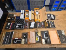 INSPECTION - MITUTOYO, STARRETT, SPI & DIAL SINK MEASURING DEVICES