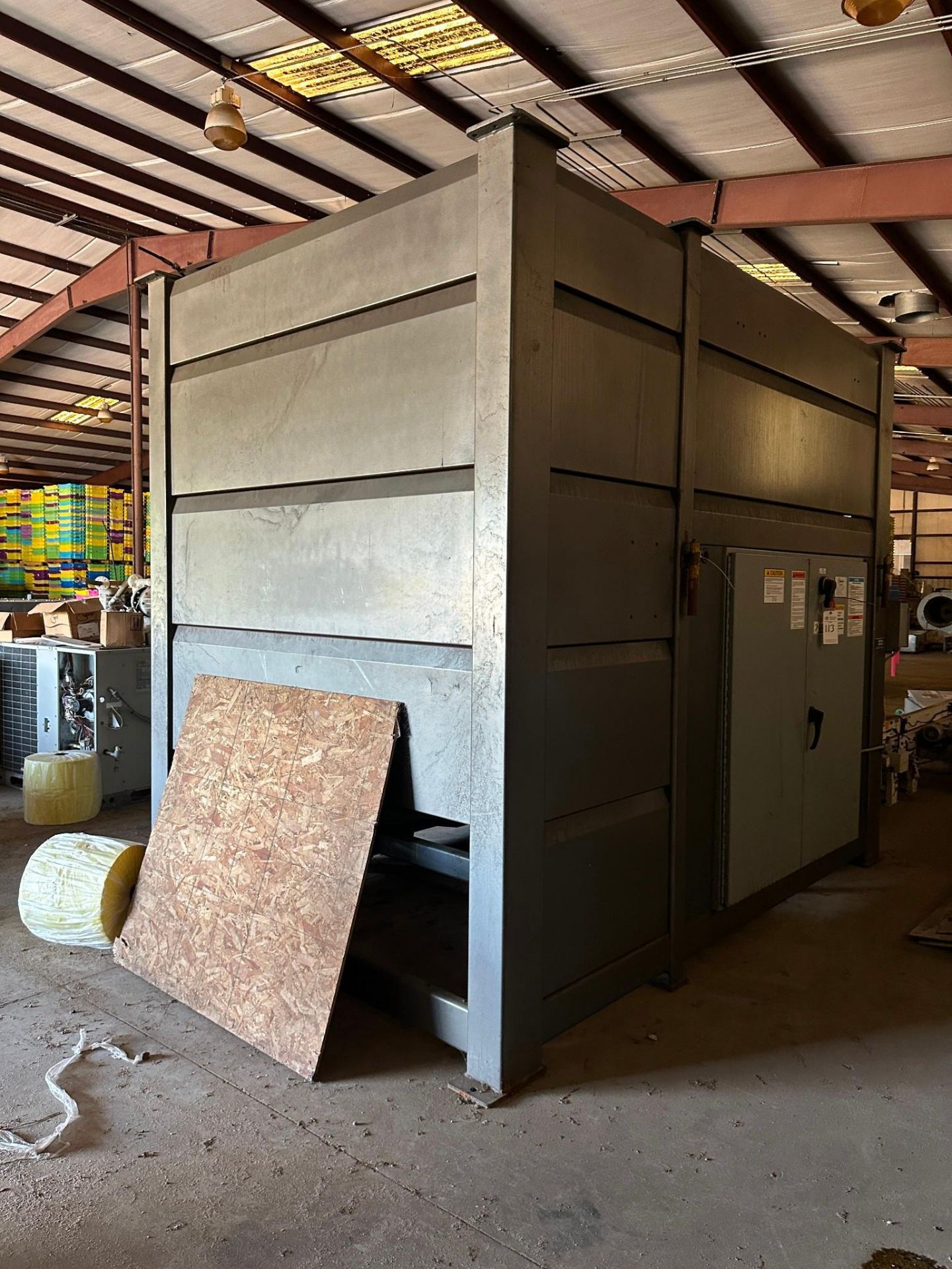 COLOMBIA MACHINE HL6000-RR-AB-0612 HIGH LEVEL PALLETIZER - 60 CASES PER ...