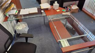 L-SHAPE OFFICE WORK DESK