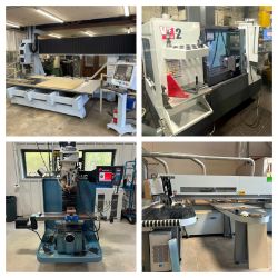 CNC and Fabrication Machinery Surplus in Multiple Locations