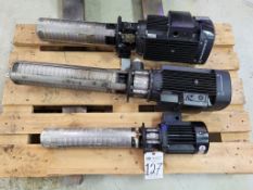 (3) GRUNDFOS MILLING PUMPS