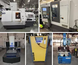 Surplus CNC Machinery from a Leading Medical Device Manufacturer