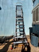 LITTLE GIANT LADDER SYSTEMS CAGE MODEL 8-14 ADJUSTABLE SAFETY CAGE