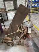 WELDING TANK DOLLY WITH HOSES