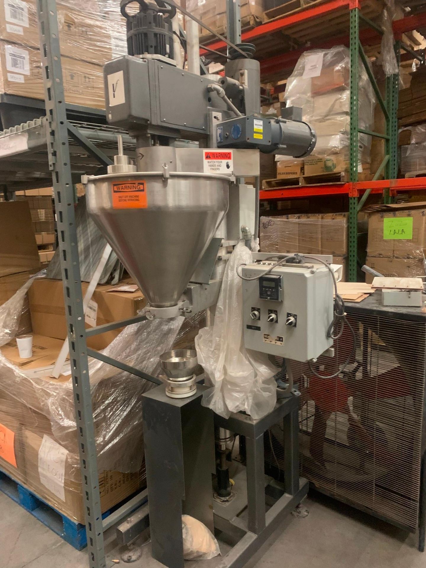 ALL-FILL AUGER-STYLE POWDER FILLING MACHINE ESTIMATED BASED ON AUGER ...