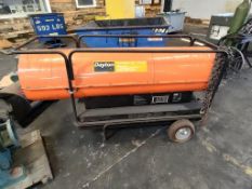 DAYTON 4XA50A LARGE PORTABLE OIL-FIRED HEATER