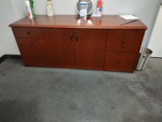 WOOD CREDENZA