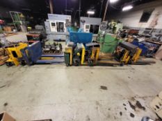 ASSORTED (MOSTLY ECONOLIFT TR 40 4,000LB CAP) BATTERY TOTE BOX TILTERS * BATTERIES NOT INCLUDED