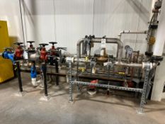 MAKE-UP WATER STATION: (2) RPBP’S, CHECK VALVES, STRAINERS, ISOLATION & BYPASS VALVES