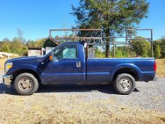 2012 FORD F-250 SUPERDUTY PICKUP TRUCK WITH STEEL RACK