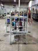 WHEELED WIRING CART FILLED WITH WIRE *WIRE INCLUDED