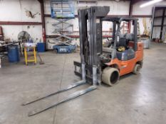 TOYOTA 7FGCU35 8,000LB CAPACITY LP FORKLIFT
