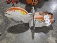 STIHL TS-400 GASOLINE POWERED CUT-OFF SAW WITH COOLANT ATTACHMENT