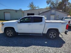 2017 CHEVY COLORADO Z71 4-DOOR 4X4 PICKUP TRUCK WITH FOLD-A-COVER BED COVER