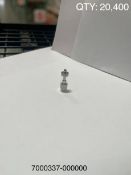 POLLEN TECH PLASTIC BODY SCREW IN CARTRIDGE - 0.5 GRAM 1.8MM - QUANTITY: 20,400