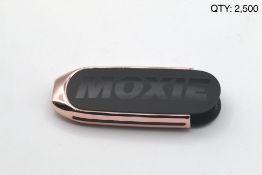MOXIE BLACK & PINK GOLD CCELL DART BATTERY - QUANTITY: 2,500