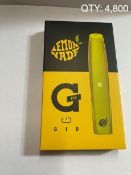 GRENCO G PEN GIO LEMONADE BATTERY - QUANTITY: 4,800