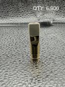 CCELL M6T MOUTHPIECE FOR PLASTIC CART : FLAT METAL : GOLD - QUANTITY: 6,900