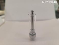 POLLEN TECH GLASS BODY SCREW-IN CARTRIDGE - 1.0 GRAM 1.8MM - QUANTITY: 20,400