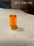 CCELL MOUTHPIECE FOR M6T PLASTIC CARTRIDGE: ROUND PLASTIC : ORANGE - QUANTITY: 244,100