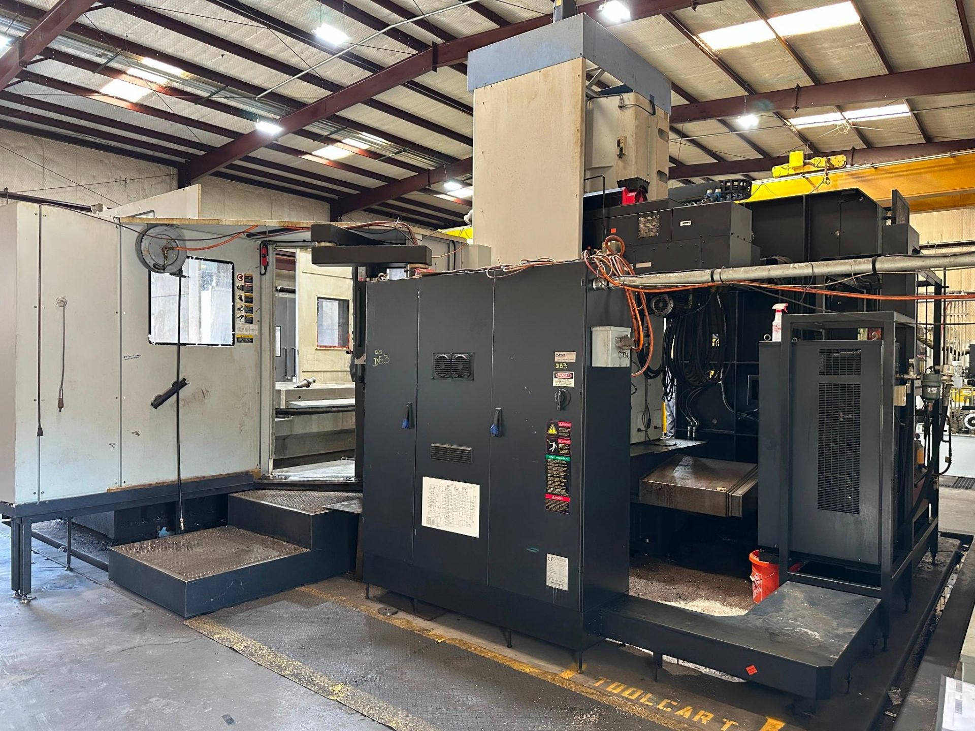 2009 DOOSAN DBC 130 HORIZONTAL BORING AND MILLING MACHINE, RENISHAW RMI ...