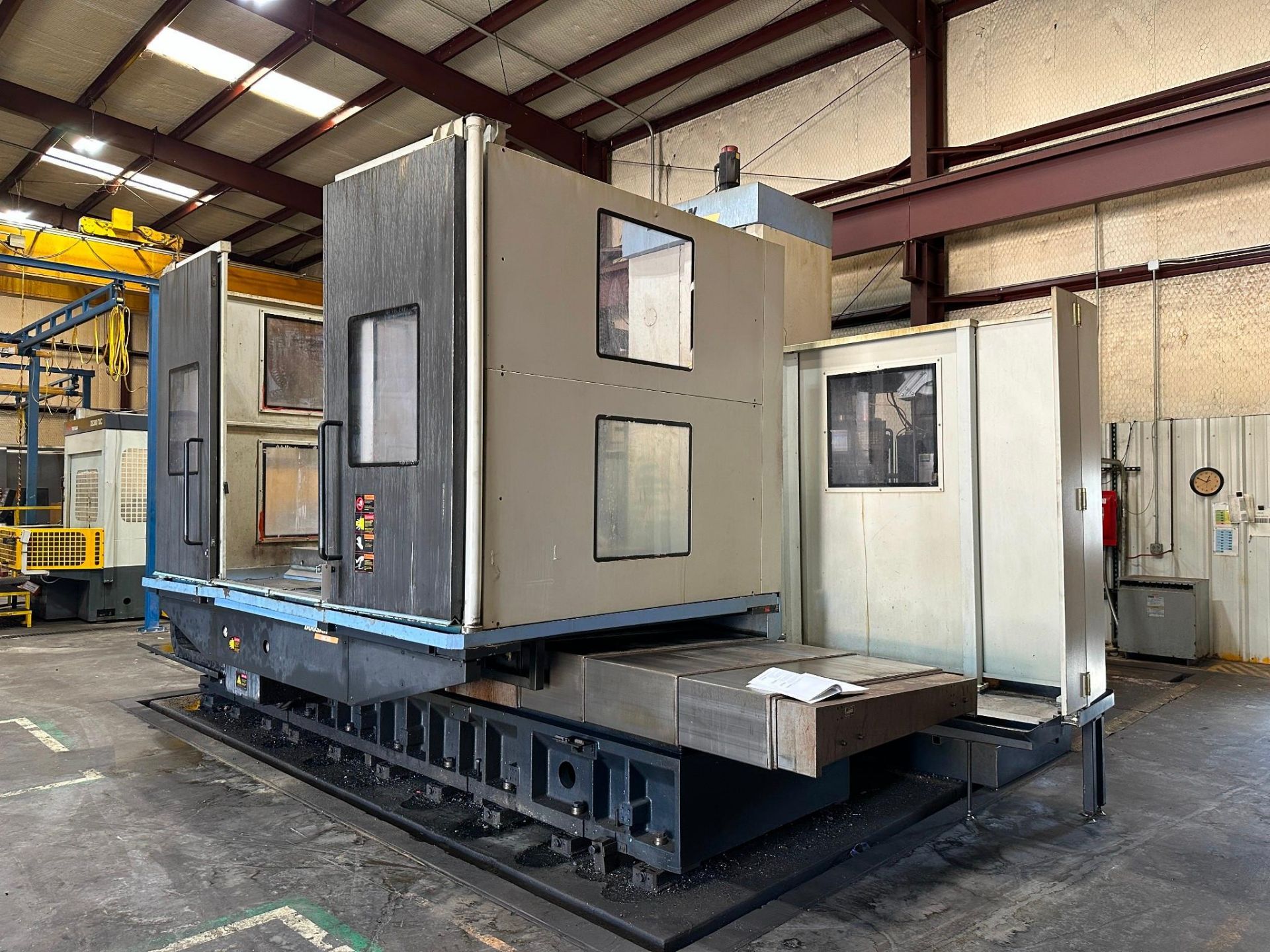 2009 DOOSAN DBC 130 HORIZONTAL BORING AND MILLING MACHINE, RENISHAW RMI ...