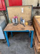 WORKBENCH WITH CONTENTS