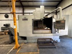 2006 HYUNDAI KIA VX750M CNC VERTICAL MACHINING CENTER, CHIP CONVEYOR