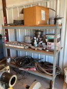 SHELVING WITH WELDING WIRE AND RODS