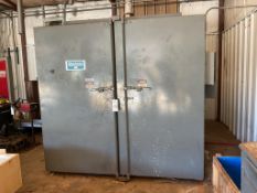 STEELMAN BAKE OVEN MODEL 666GTCHT850 HEAVY-DUTY, INDUSTRIAL WALK-IN OVEN