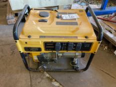 DEWALT DXGNR6500 IS A 6500 CONTINUOUS WATT PORTABLE GAS GENERATOR