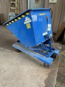 VESTIL D-50-HD SELF-DUMPING HEAVY-DUTY, 0.50 CUBIC YARD CAPACITY HOPPER