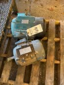 LINCOLN AND BROOK CROMPTON 3HP ELECTRIC MOTORS