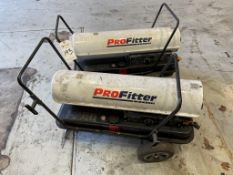 (2) PROFITTER MODEL KFA170PF OIL HEATER