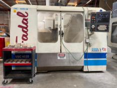 1999 FADAL 4020HT CNC VERTICAL MACHINING CENTER, SN: 9904576, TOOL CART