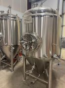 TURNKEY 7 BBL BREWMATION-STOUT BREWING SYSTEM W/ 2024 THERMALINE HEAT EXCHANGER, PUMPS, CONTROLS