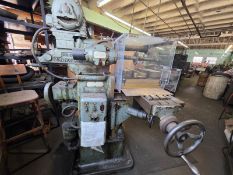 VAN NORMAN MODEL 12 RAM TYPE HORIZONTAL/VERTICAL MILLING MACHINE