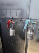 (5) BINKS & DEVILBISS PAINT GUNS