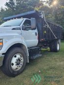 2023 FORD F-750 DUMP TRUCK - 6.7L POWER STROKE, AUTOMATIC, 33K