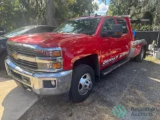 2015 CHEVROLET SILVERADO 3500 HD 4X4 TOW TRUCK