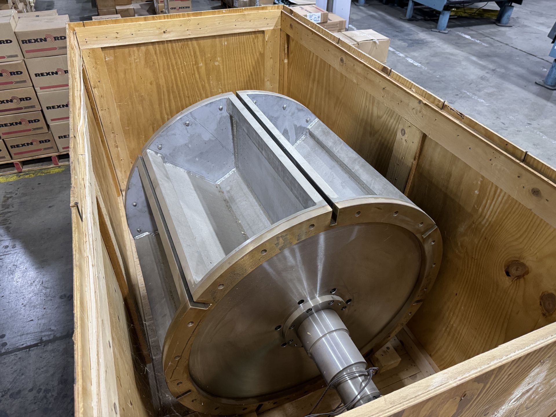 FMC SP-20 rotary valve, unused in crate [Label Warehouse]