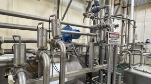 Stainless Steel Pipework Throughout Chuncky Mix Room