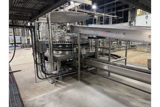 Product Transfer Belt, extending from optical sorter discharge to ...