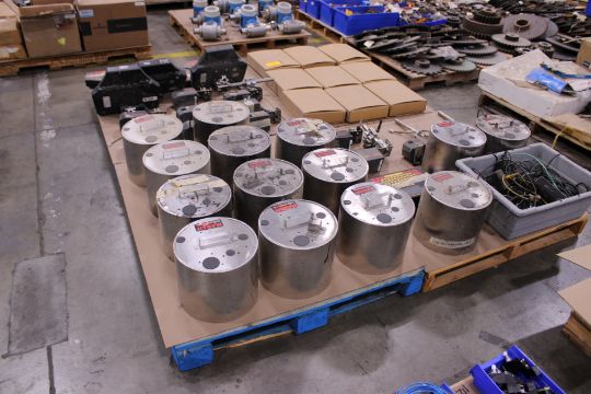 [Lot] of Marsh code dater parts on (4) pallets consisting of printer ...