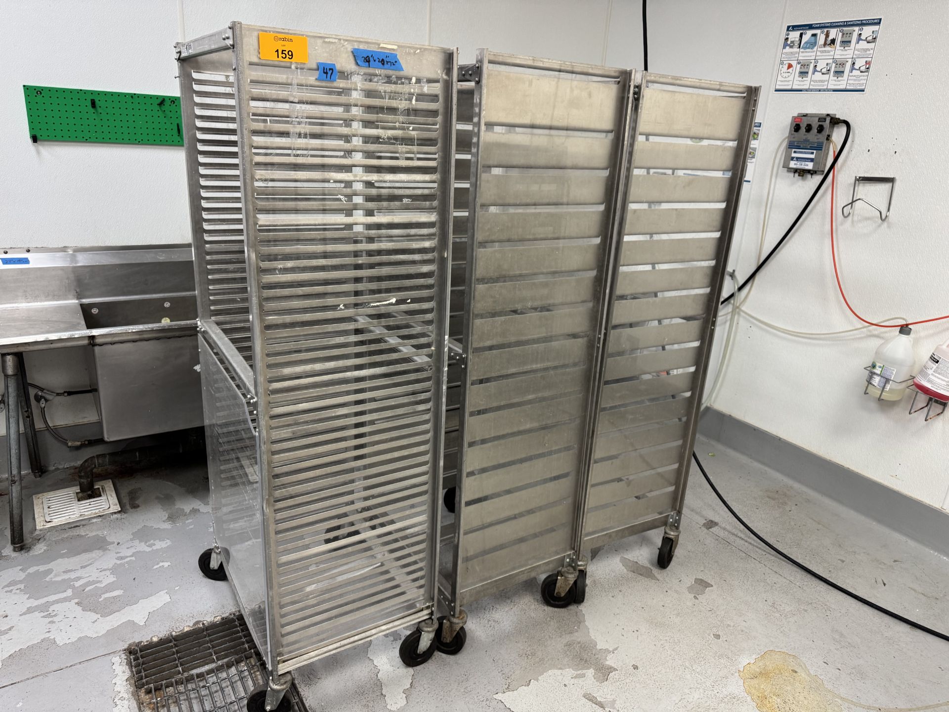 EPCO and United Service Speed Racks, (2) mod A-7-Q-261, 15-slots, and ...